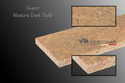 Blat granitowy (1mb) - Madura Dark Gold - gr. 3 cm