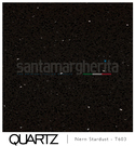 Blat kuchenny - Nero Stardust - gr. 2 cm - konglomerat kwarcowy 